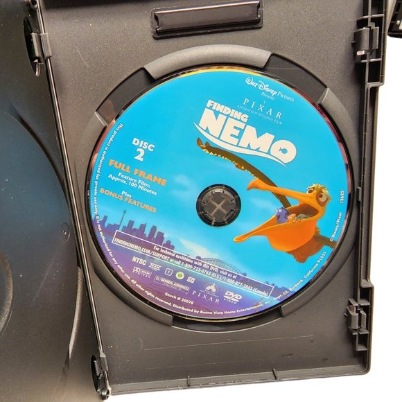 Finding Nemo 2 Disc Collector Edition with CD Rom Game - DVD - Picture 8 of 8